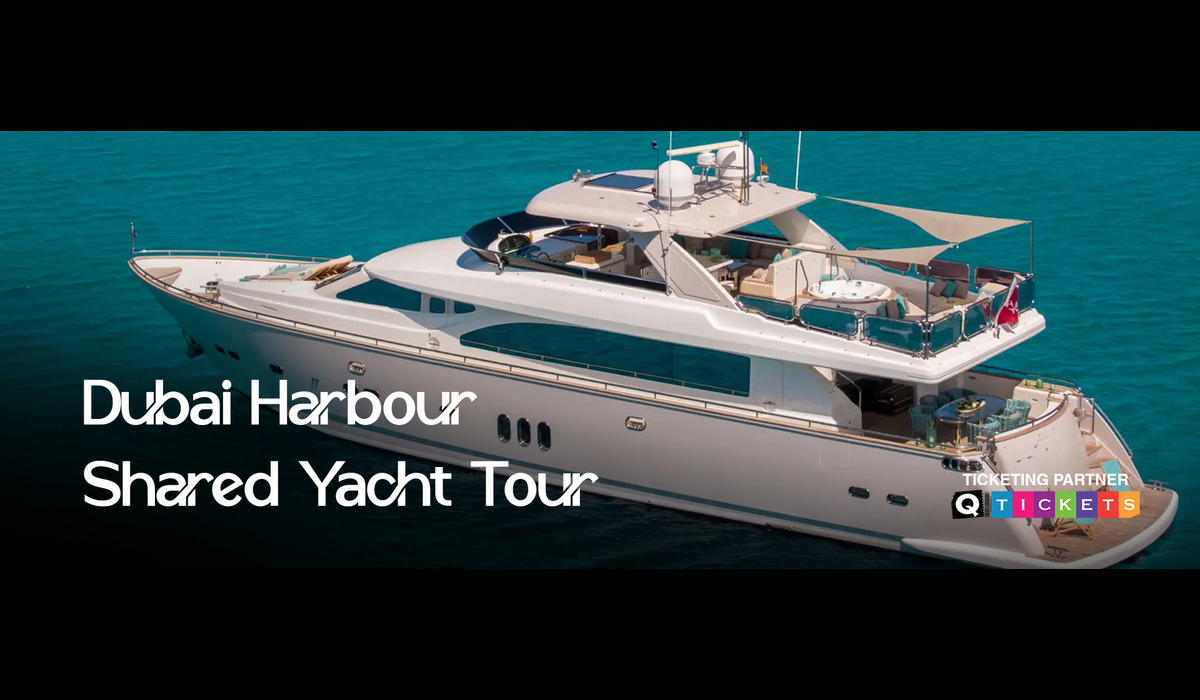 Experience Luxury with Shared Yacht Tour in Dubai Harbour